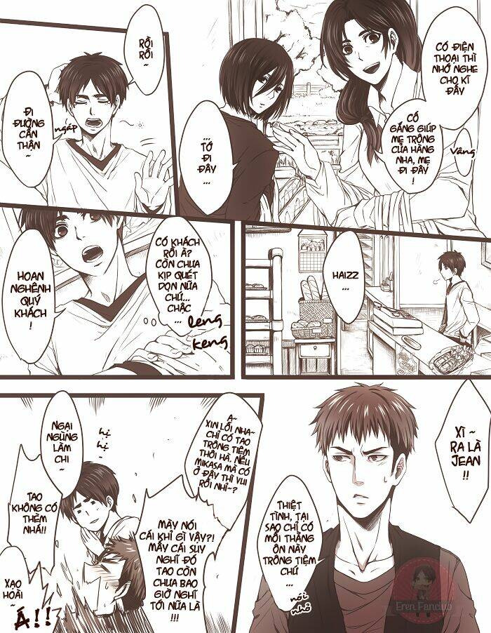 tấn công người khổng lồ - tuyển tập doujinshi chapter 22 4