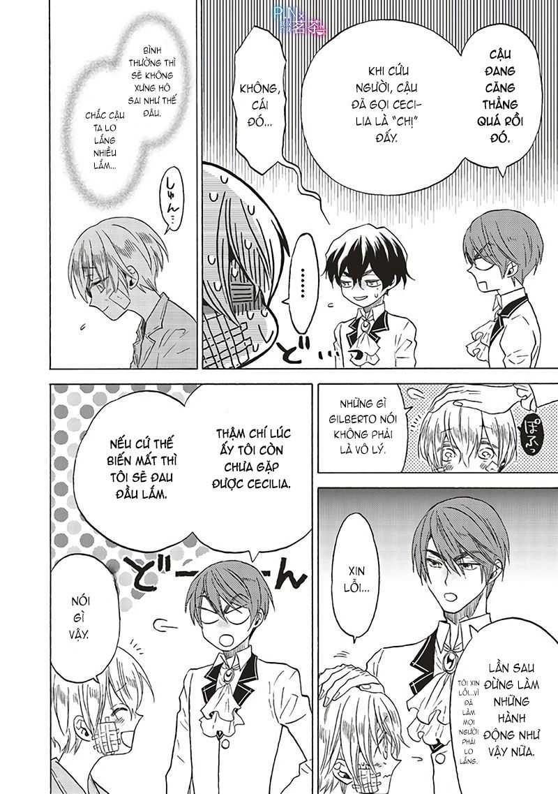 kẻ phản diện, cecilia silvie, không muốn chết, thế nên cô đã cải nam trang chapter 13.2 4