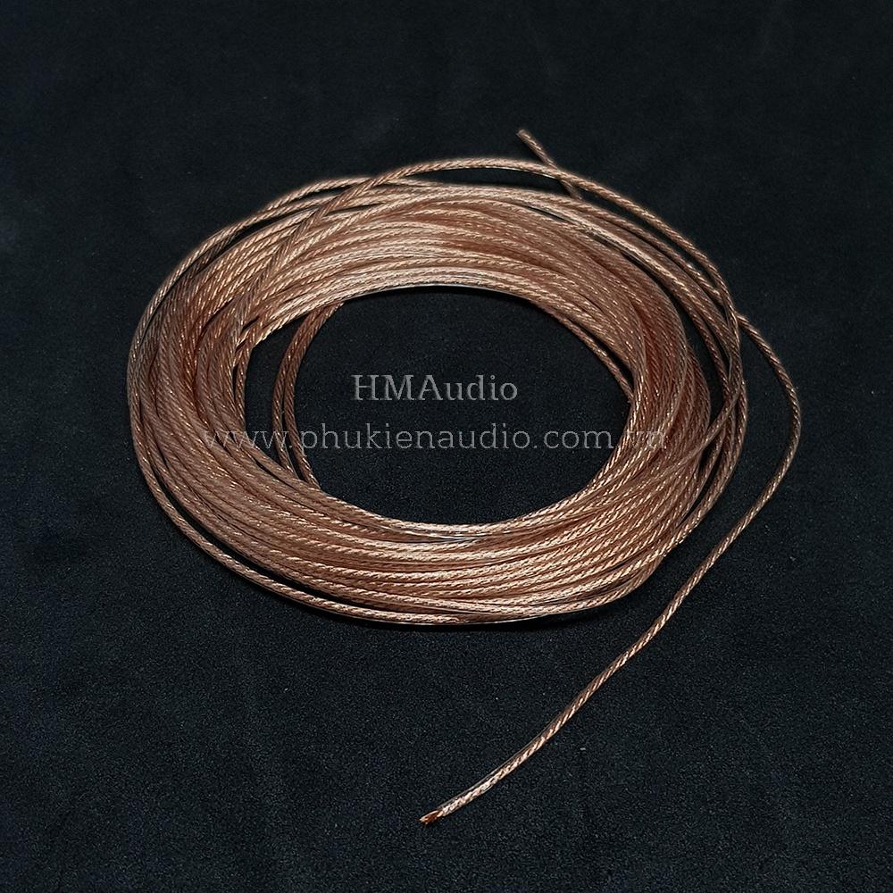 Dây đồng 7NOCC Litz 25AWG đường kính 1.1mm