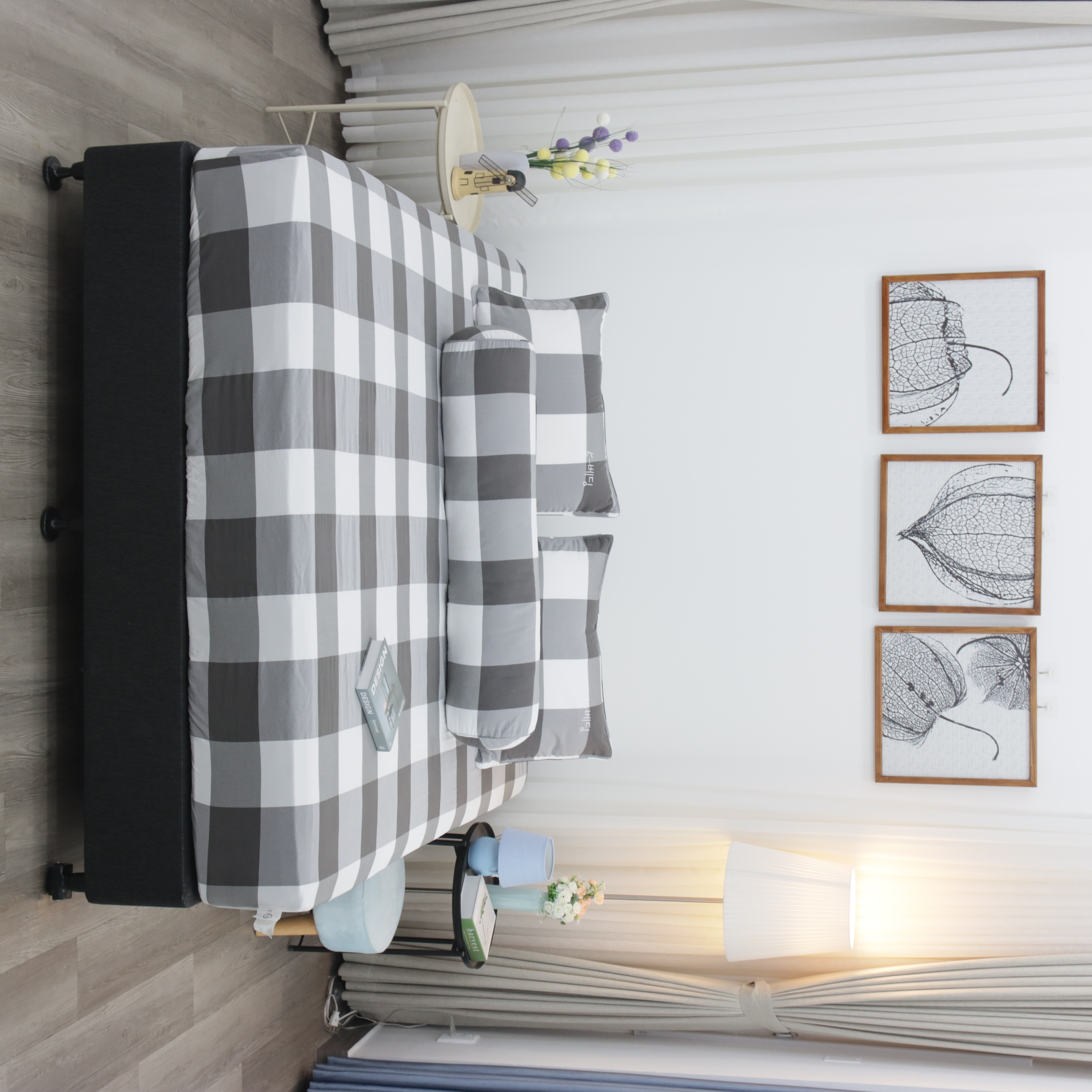 Bộ ga giường nhuộm sợi công nghệ Yarn Dyed K-Bedding KPCD 202 (không bao gồm chăn) 