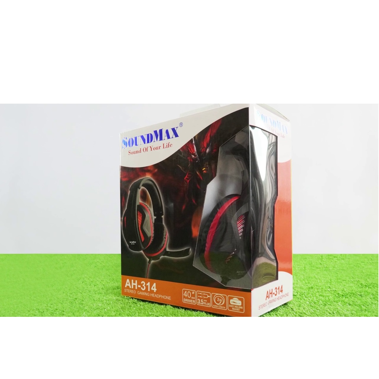 Tai Nghe Gaming Chụp Tai SoundMax AH-314 2.2 mét - Hàng Chính Hãng