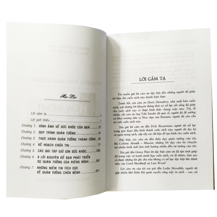 Sách Chữa Bệnh Bằng Phương Pháp Quán Tưởng