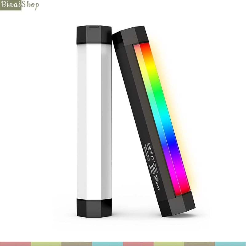 LUXCEO P200 RGB - Đèn LED Mini Hỗ Trợ Quay Tik tok, Youtube, Review Sản Phẩm, Chống Nước IP67