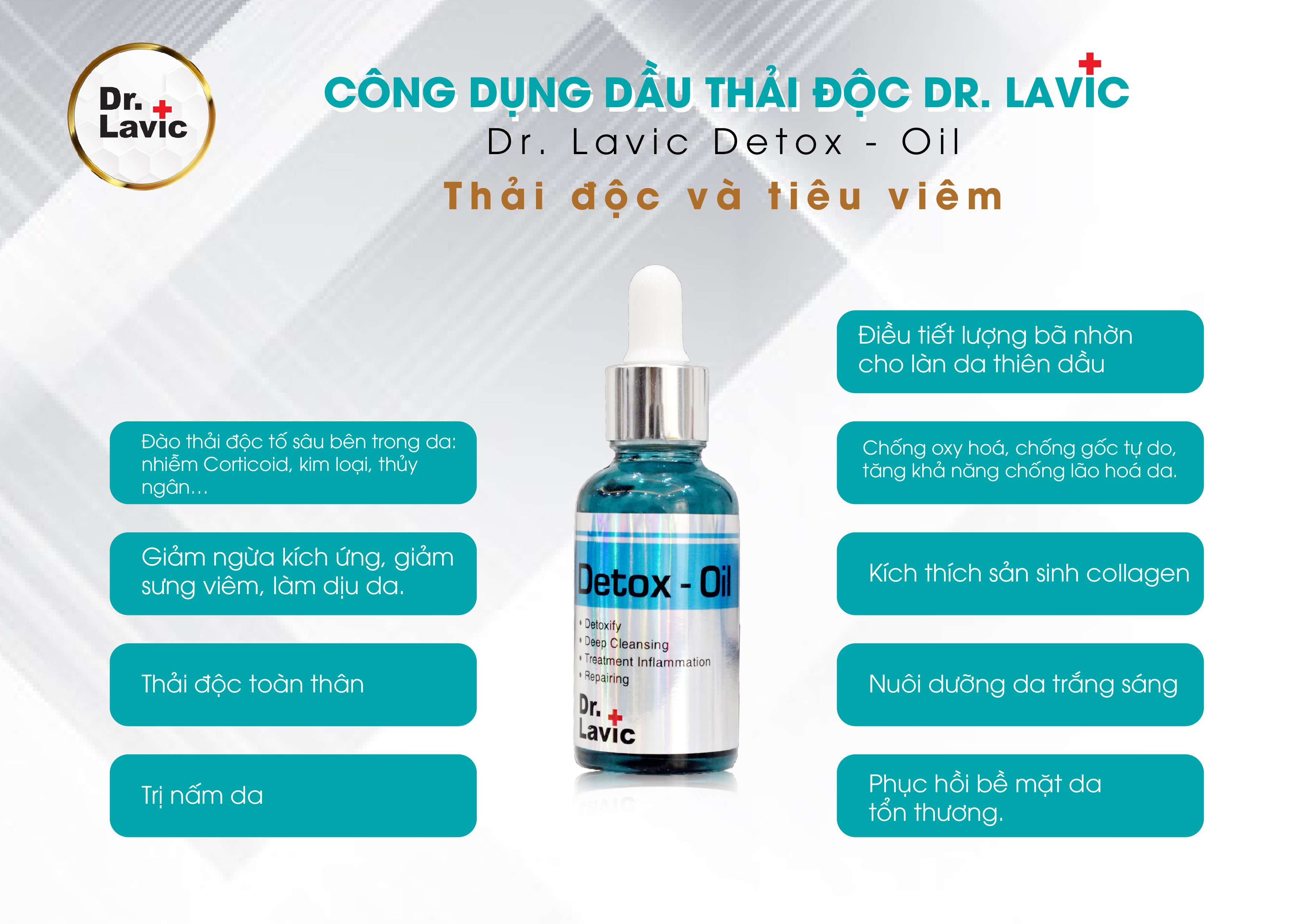 DẦU THẢI ĐỘC DR.LAVIC - Dr.Lavic detox-oil