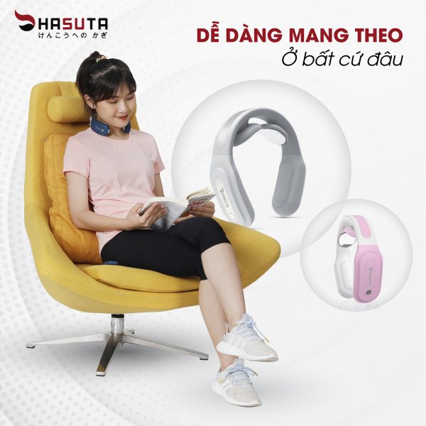 Máy massage cổ HASUTA HMN-160 - Hàng chính hãng