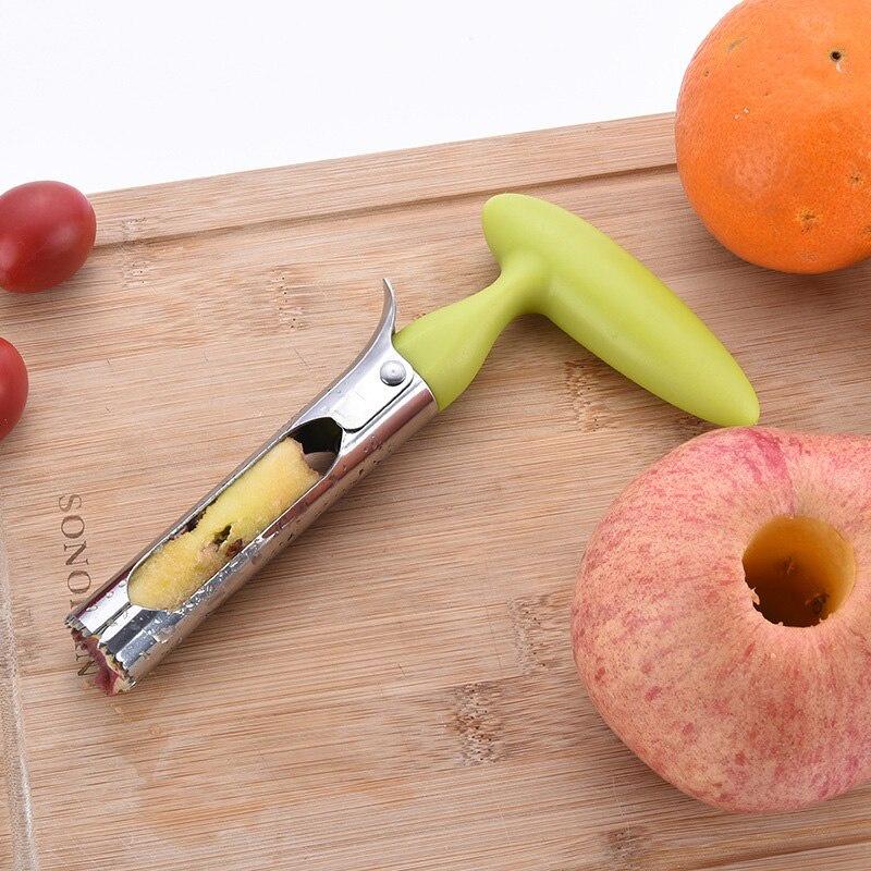 Core Remover Kitchen Tools Gadgets Open Close Type Stainless Steel Apple Core Remover Multi Purpose Fruit Core Extractor