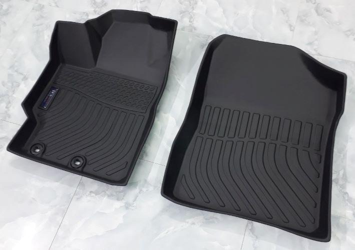 Thảm sàn cho xe Toyota Yaris 2014 - 2020 thương hiệu DCSMat, chất liệu TPE cao cấp