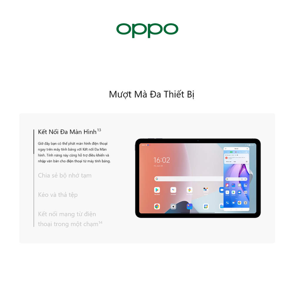 Máy tính bảng Oppo Pad Air (4GB/64GB) - Hàng Chính Hãng