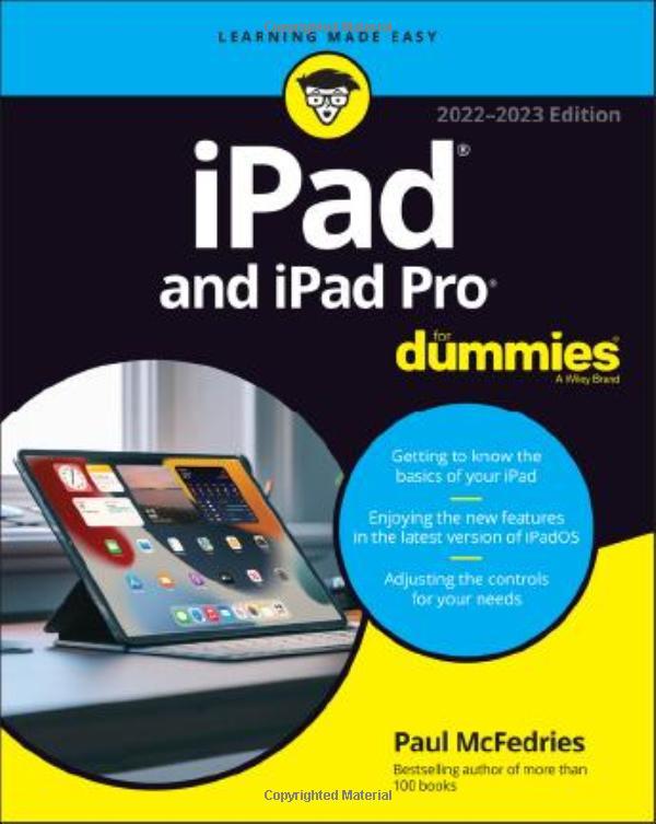 Sách ngoại văn: iPad And iPad Pro For Dummies