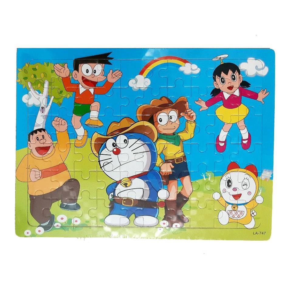 Bộ Tranh Ghép Hình Puzzle 60 Mảnh Bằng Gỗ/ Xếp hình gỗ cho bé HOT