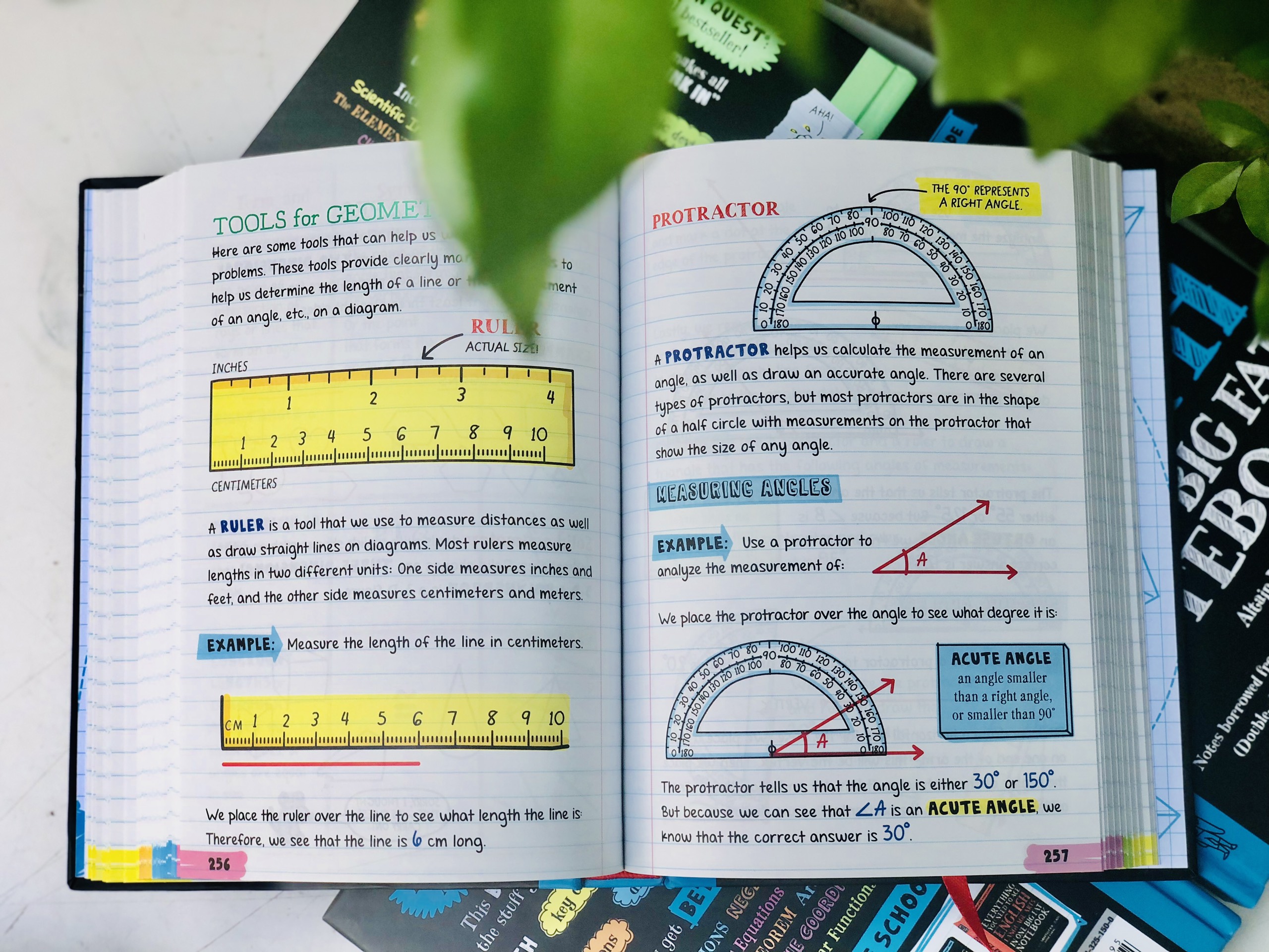 Sách Everything You Need To Ace Maths Big Fat Notebooks - Tổng Hợp Kiến Thức Toán Học Từ Toán Lớp 4 Đến Toán Tớp 9 - Á Châu Books, Bìa Cứng In Màu
