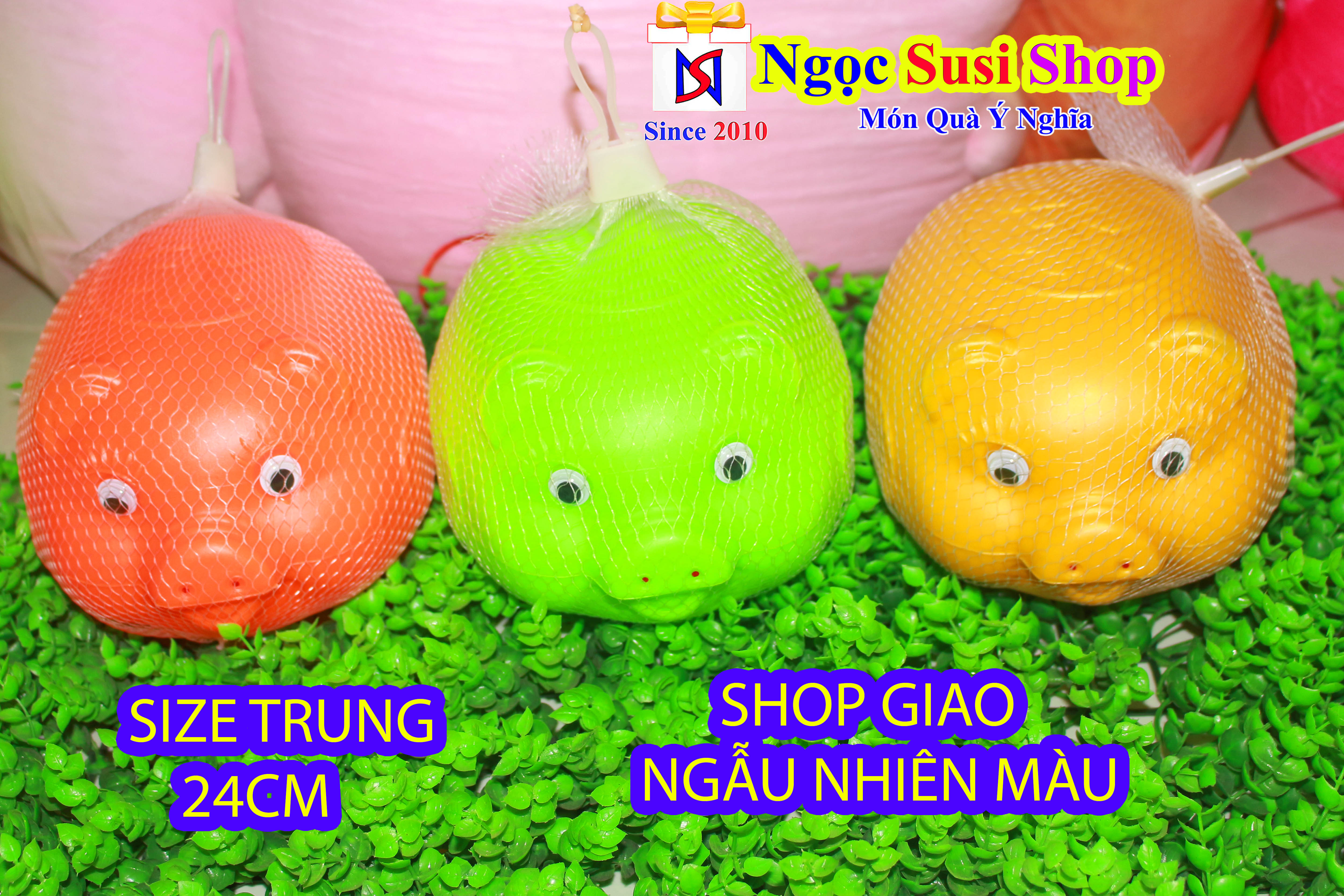 HEO NHỰA  TIẾT KIỆM BỎ ỐNG SIÊU BỀN NHIỀU MÀU