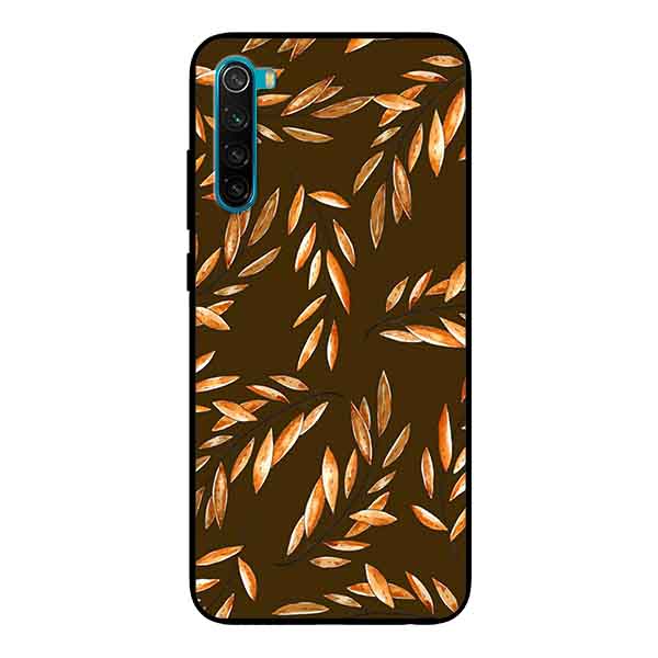 Ốp Lưng in cho Xiaomi Redmi Note 8 Mẫu Họa Tiết Nhánh Cây - Hàng Chính Hãng