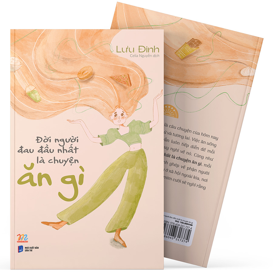 Hình ảnh Đời Người Đau Đầu Nhất Là Chuyện Ăn Gì (Tặng Kèm 1 Bookmark 2 Mặt Hình Ly Trà Sữa)