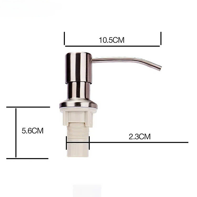 Vòi bơm dây dẫn nước rửa chén inox 304 dây 120cm