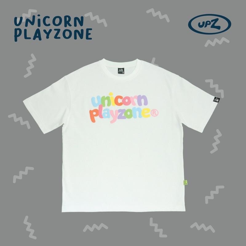 UPZ Áo Thun In Unicorn Play Zone Bảy Màu