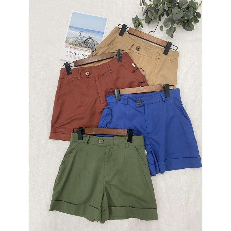 BST Quần Short Linen nữ Cao Cấp