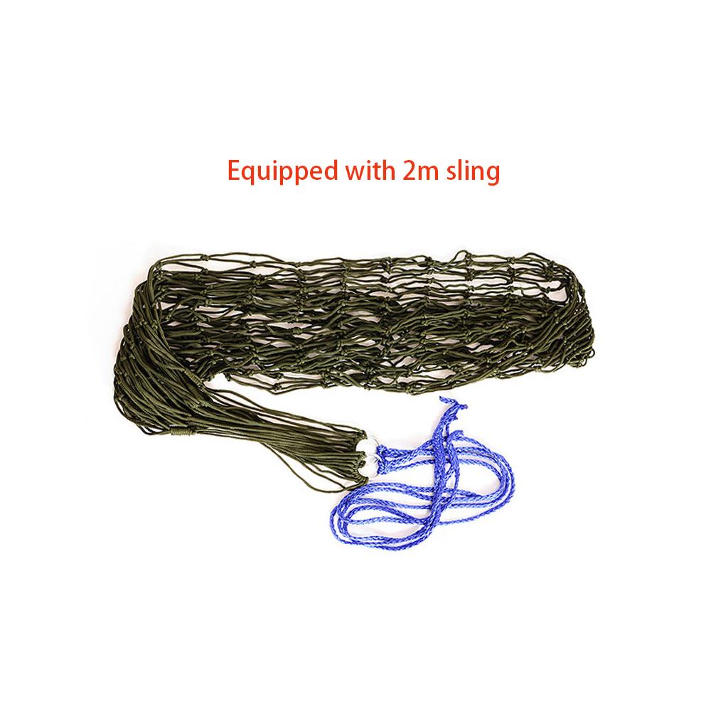 Du Lịch Võng Cắm Trại Võng Ngoài Trời Thể Thao Võng Xanh Dương Phối Lưới Nylon Ngủ Kèm Móc Treo Cho Sân Vườn Bãi Biển Cắm Trại