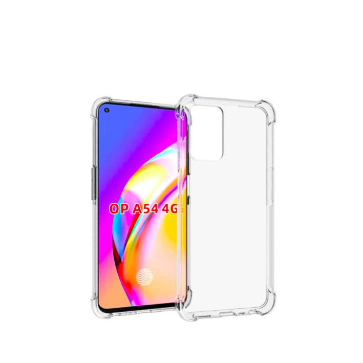 Ốp lưng dẻo trong chống sốc dành cho OPPO A54 - Hàng nhập khẩu