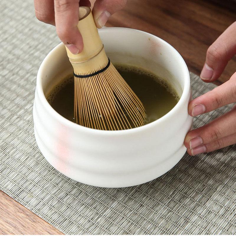 4 Cái/bộ Tre Truyền Thống Matcha Đánh Nhật Bàn Chải Chuyên Nghiệp Trà Xanh Đánh Chasen Trà Đạo Bàn Chải Máy Xay