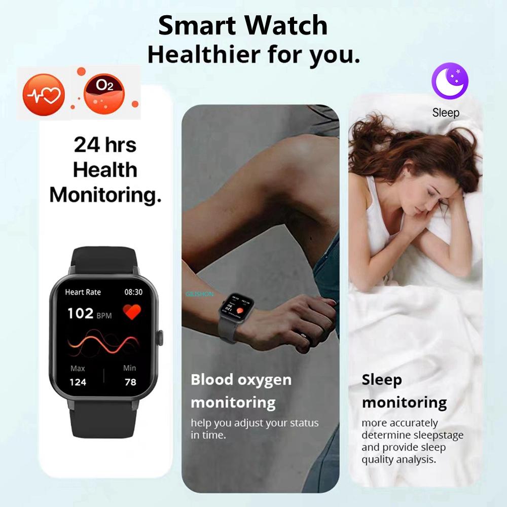 Bluetooth mới gọi smartwatch Women Full Touch Màn hình thể thao Thể dục IP67 Đồng hồ thông minh chống thấm nước cho đồng hồ nam Android