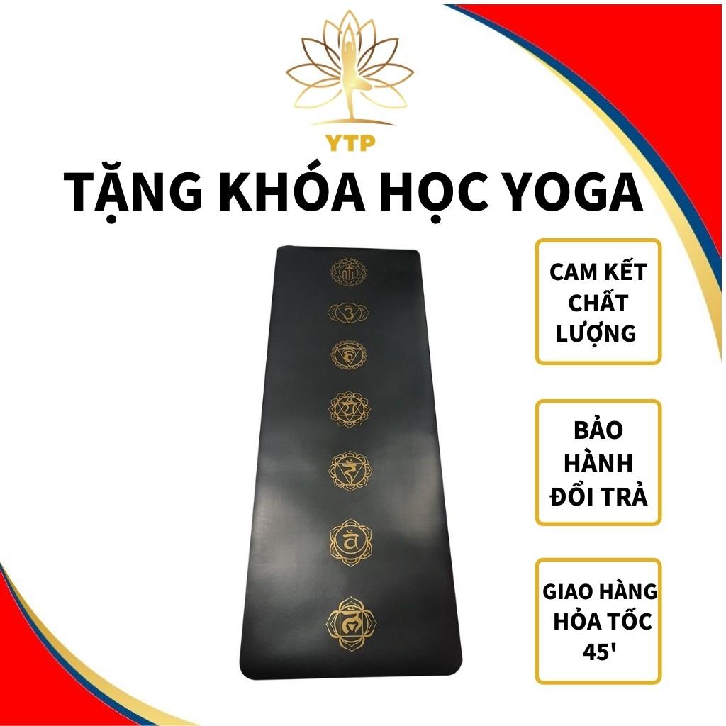 Thảm Tập Yoga NICEGOOD Thảm PU Cao Su Non Cao Cấp Chống Trượt 100% Bám Tốt Không Đau Gối Tập Gym