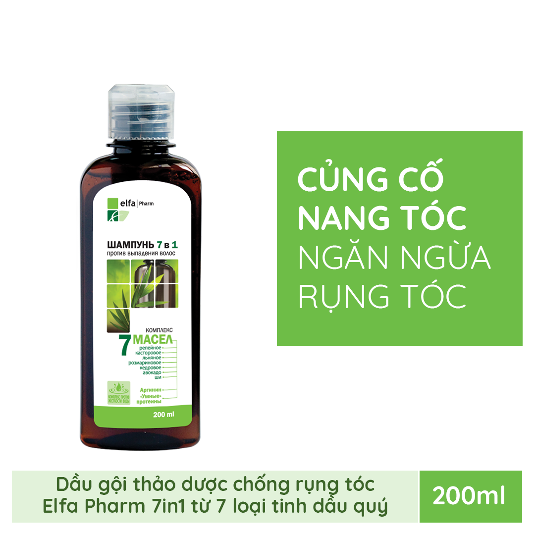 Dầu Gội Ngăn Ngừa Rụng Tóc 7 In 1, 200 ml