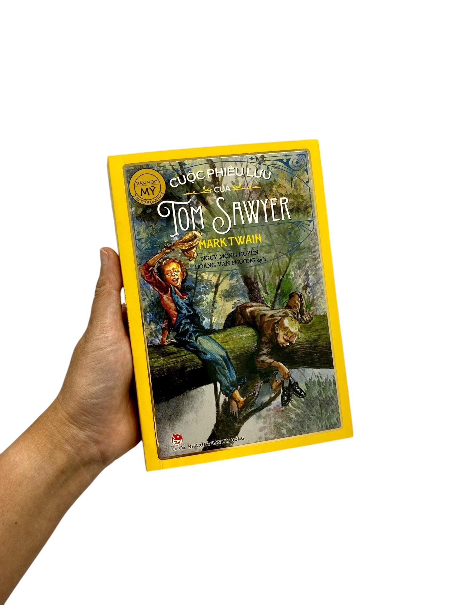 Sách - Tác Phẩm Chọn Lọc - Văn Học Mỹ - Cuộc Phiêu Lưu Của Tom Sawyer (Tái Bản 2024)