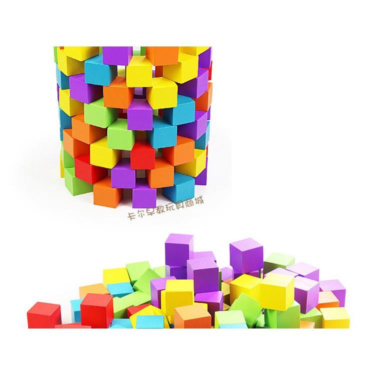 Bộ Cube 100 Chi Tiết Kích Thước 2,5cm x 2,5cm