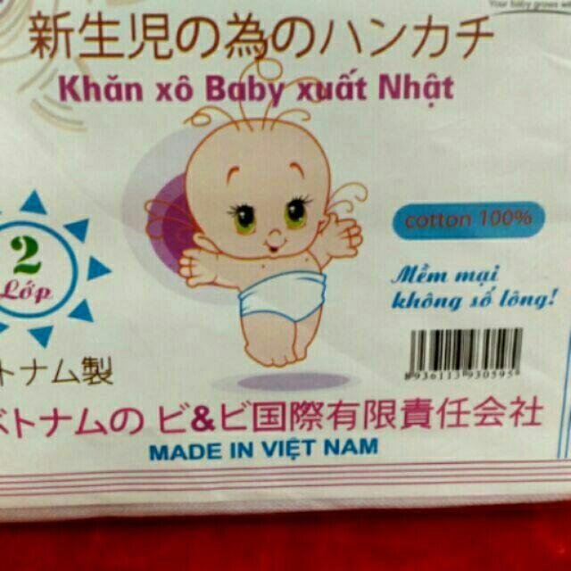 Khăn xô sữa baby