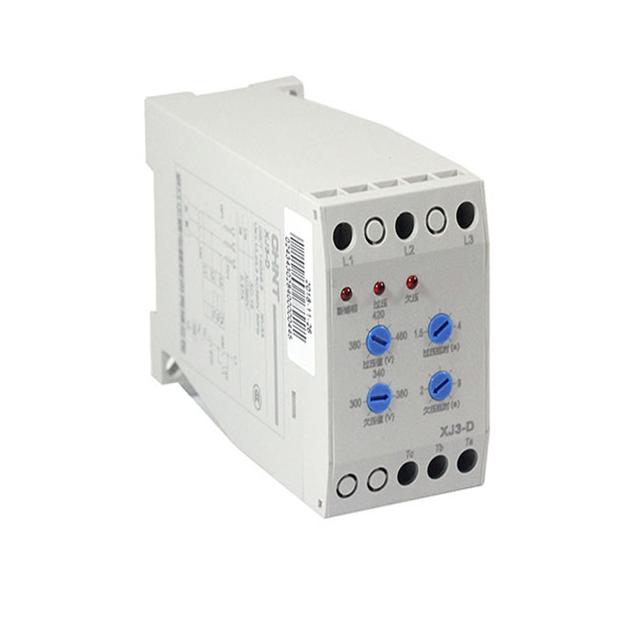 Relay Bảo Vệ Điện Áp 3 Pha CHNT XJ3-D Có Điều Chỉnh