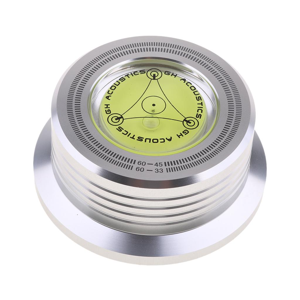 Aluminum Record Weight LP Disc Stabilizer Turntable Vinyl Clamp