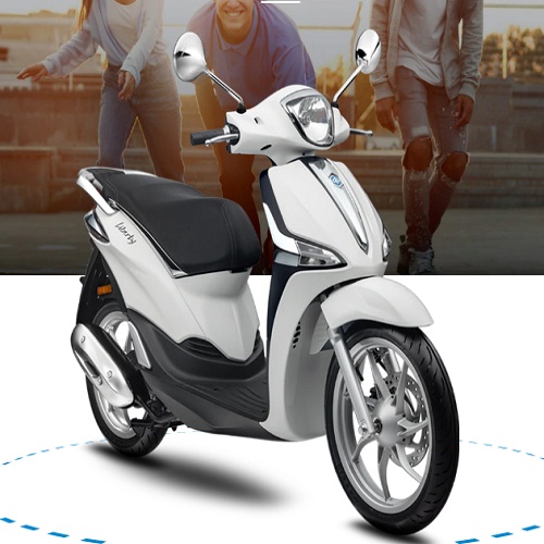 Xe máy Piaggio Liberty 50 - Trắng