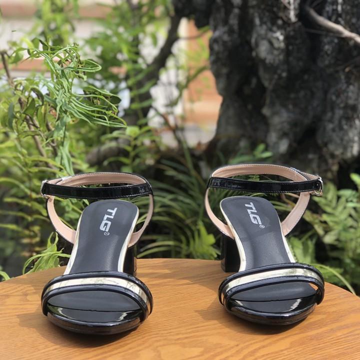 Sandal cao gót viền đồng hot trend 2020 trẻ trung năng động 20825