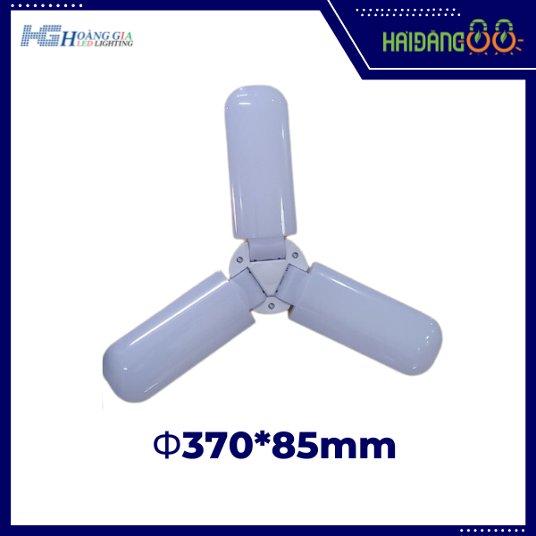Đèn LED Mini chiếu sáng trang trí 3 cánh HG 24W