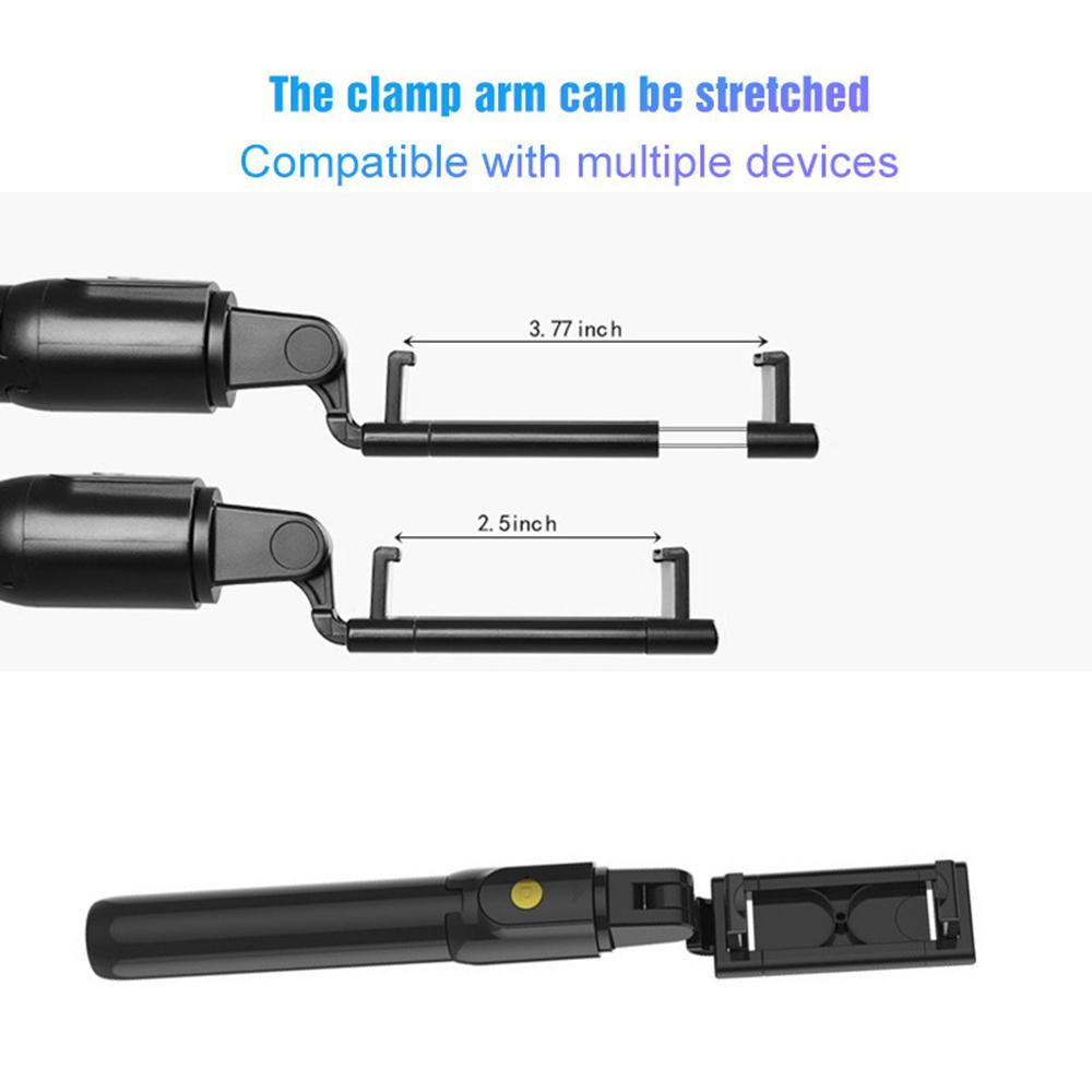 Gậy chụp ảnh tự sướng Có thể thay đổi để chụp ảnh phát trực tiếp với giá đỡ điện thoại Màn trập từ xa