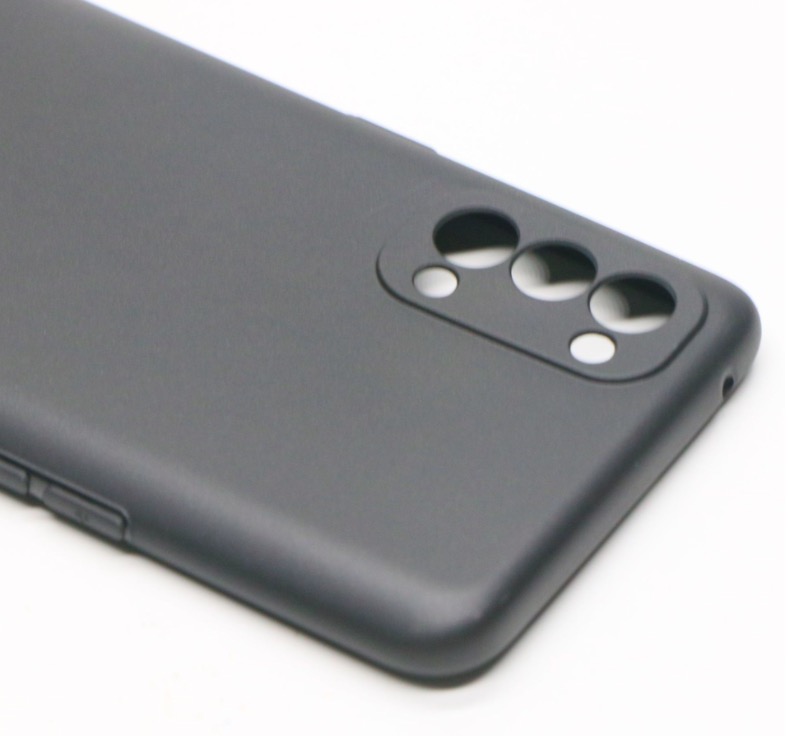 Ốp Lưng Dẻo Mỏng Đen Cho OPPO Reno 4