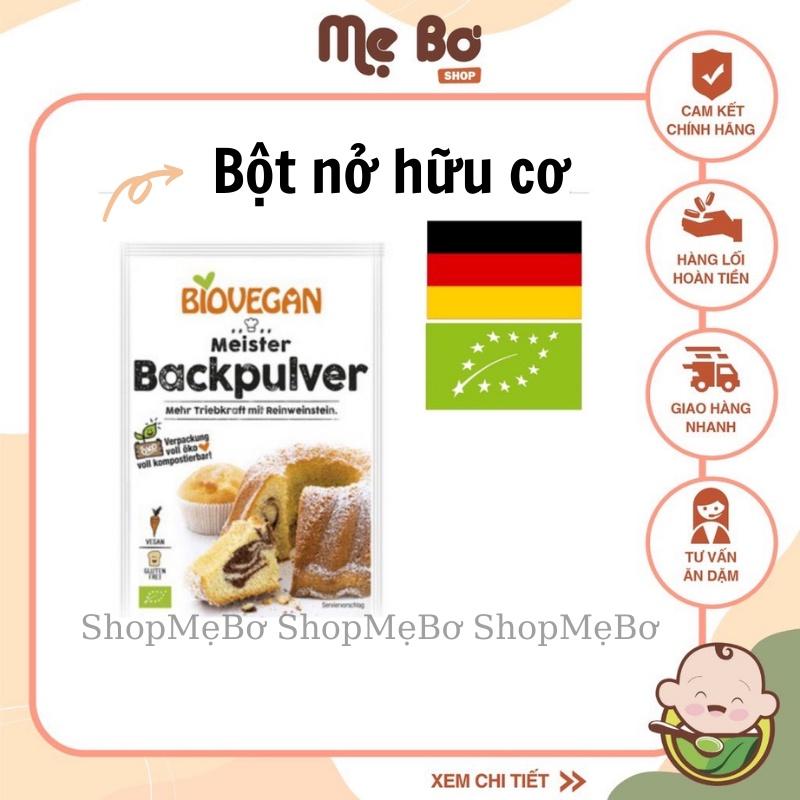 BỘT NỞ HỮU CƠ BIOVEGAN 17GR LÀM BÁNH PANCAKE, MUFFIN...