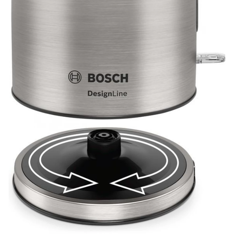 Ấm Siêu Tốc Bosch TWK5P480, Dung Tích 1.7L, Chất Liệu Thép Không Gỉ, Nhập Đức, BH 12 Tháng