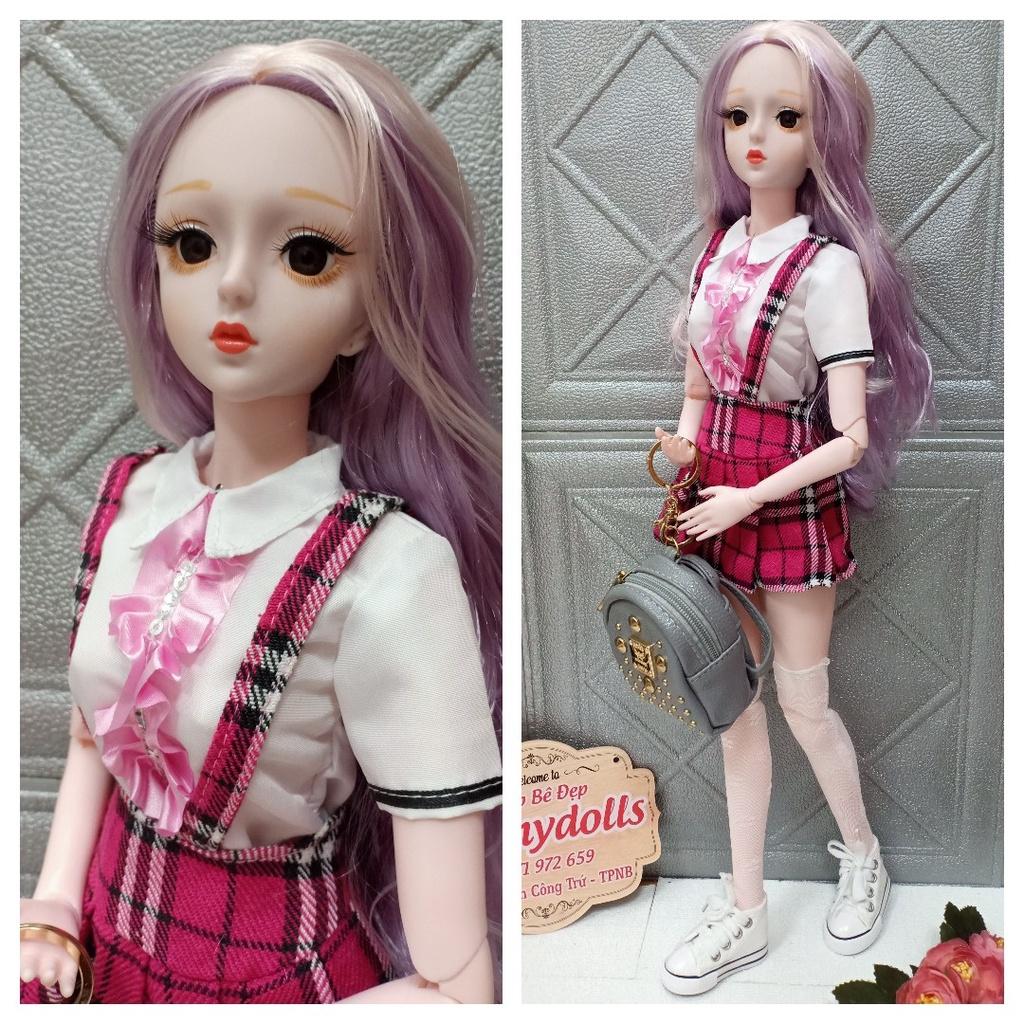 Búp Bê 60cm Mặc Váy Mô Phỏng BJD