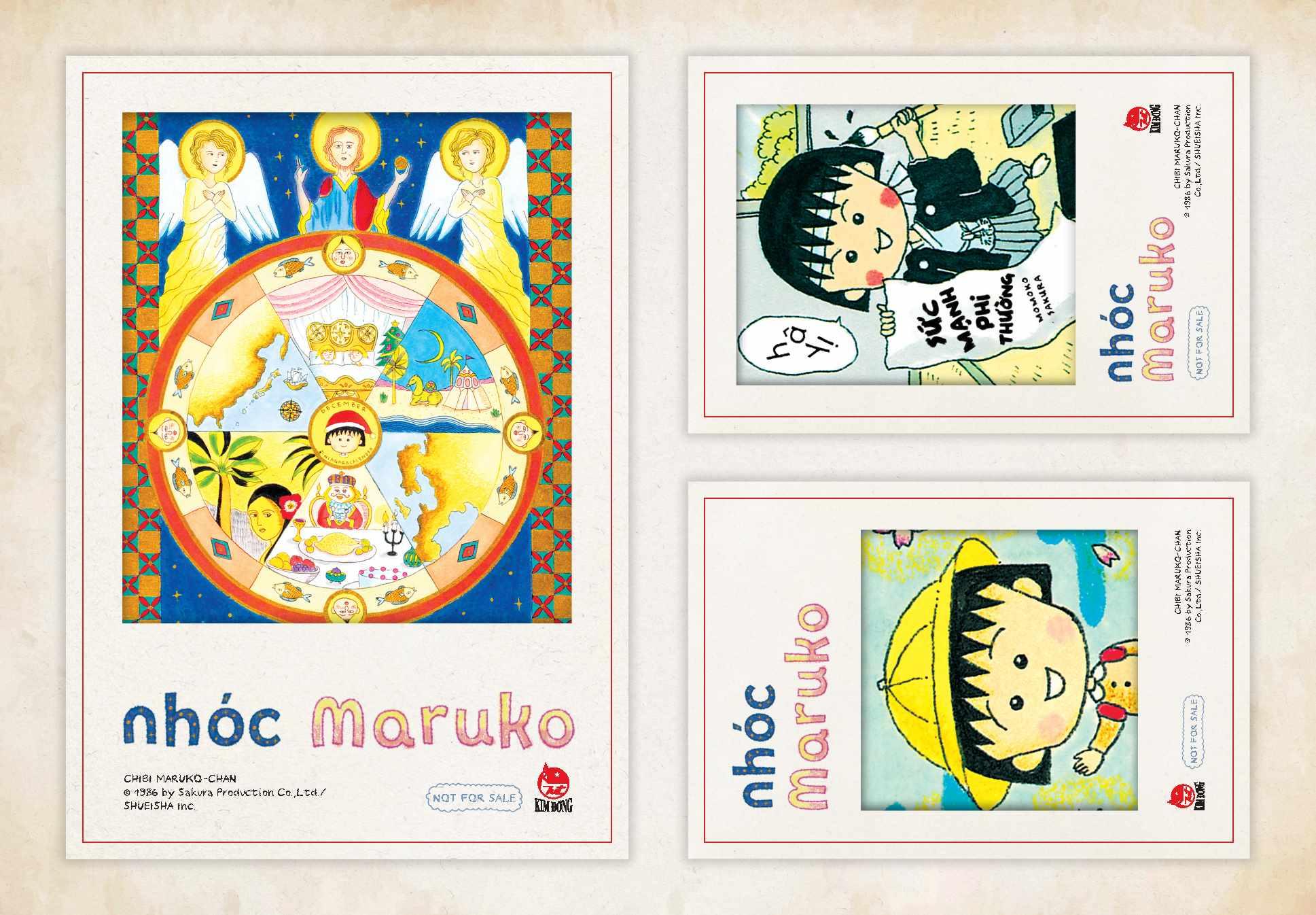 Nhóc Maruko - Tập 12 - Tặng Kèm Set Postcard Polaroid