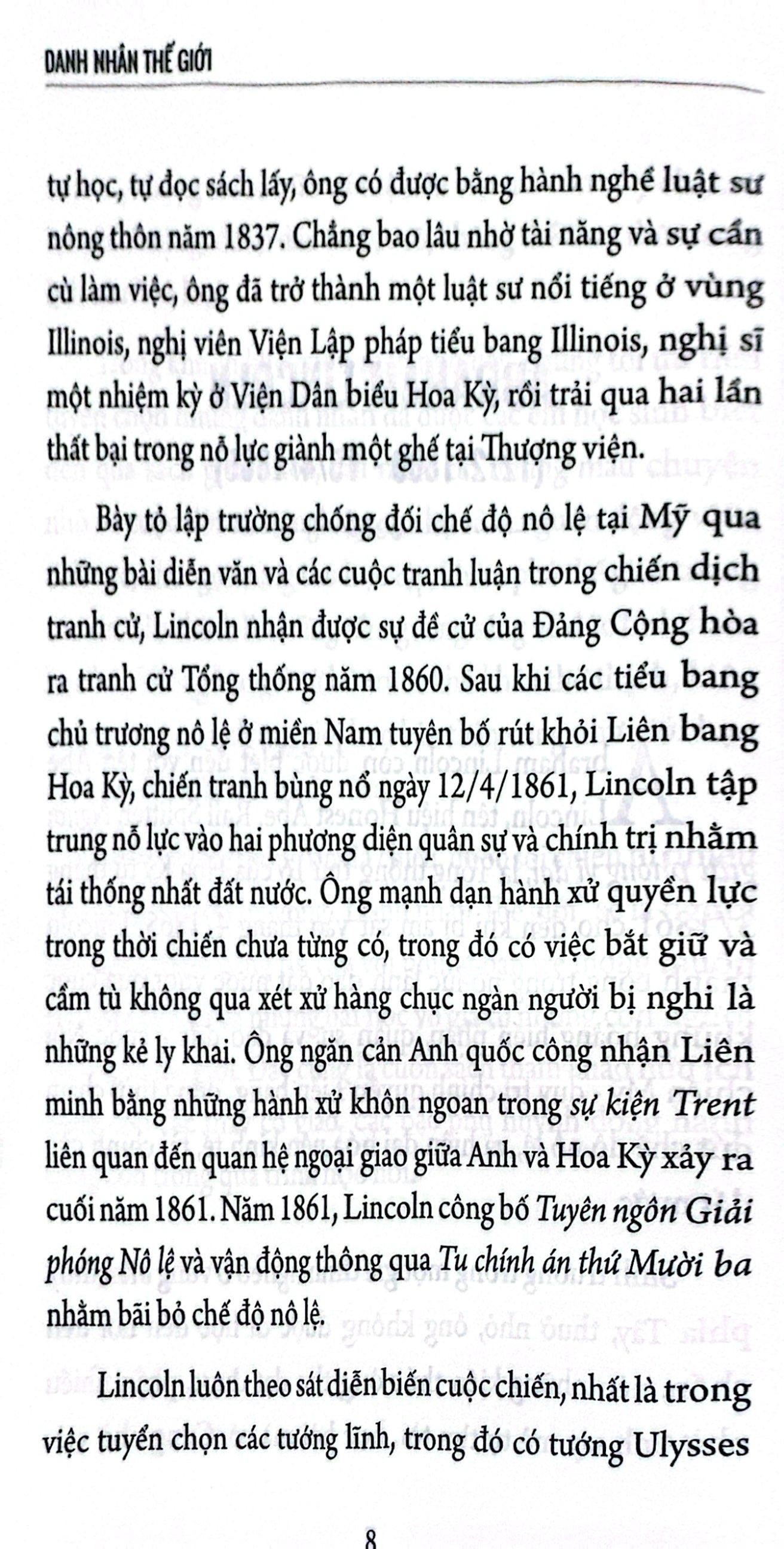 Sách - Danh Nhân Thế Giới