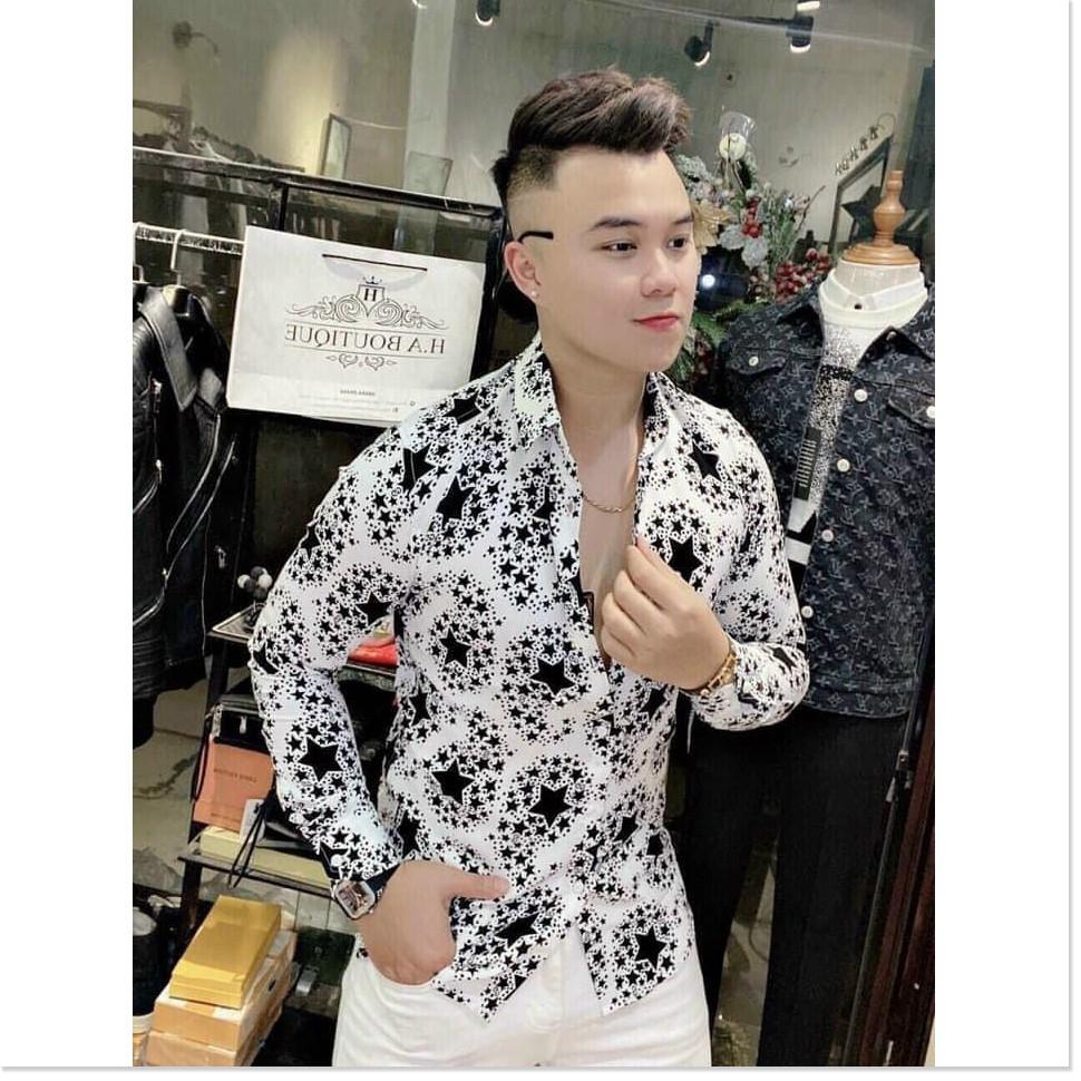 ÁO SƠ MI NAM TAY DÀI KẺ SỌC