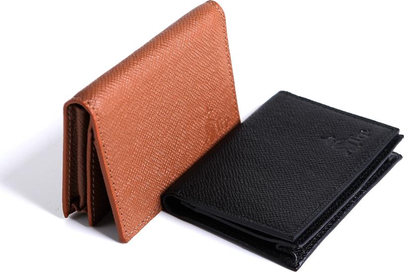 Ví Unisex nhỏ gọn DA BÒ NC010CR để Name Card Danh Thiếp Thẻ, CMND