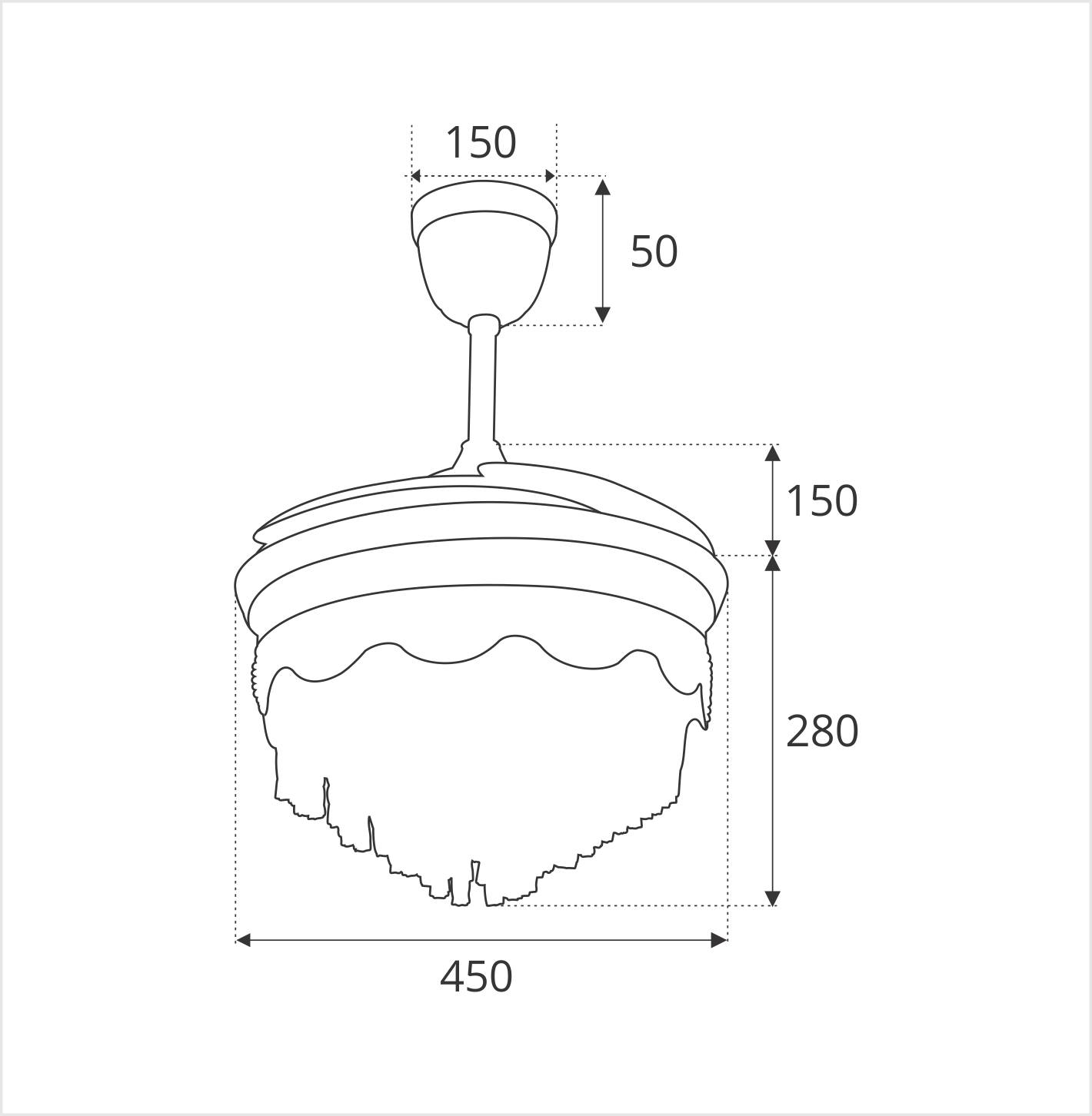 QUẠT ĐÈN TRẦN CÁNH XẾP ĐÈN LED SINWA AS 193 (Hàng chính hãng)