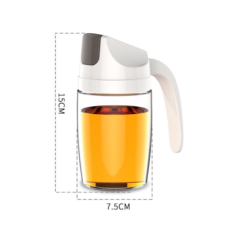 Bình Đựng Dầu Ăn Nước Mắm - Xì Dầu Tự Động Đóng Mở Nắp