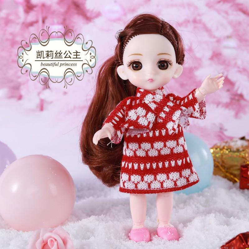 Búp bê cô gái Barbie có khớp chuyển động - hộp quà