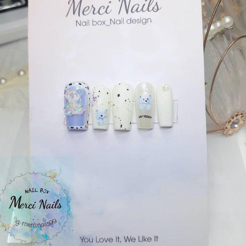 Nailbox gấu teddy