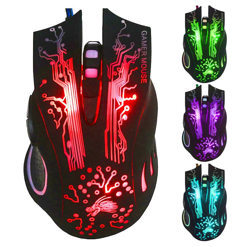 6D USB Chuột Chơi Game Có Dây 4000DPI 6 Nút Quang Chuyên Nghiệp Pro Game Thủ Chuột Chuột Máy Tính Dành Cho Máy Tính Laptop trò Chơi Chuột UM