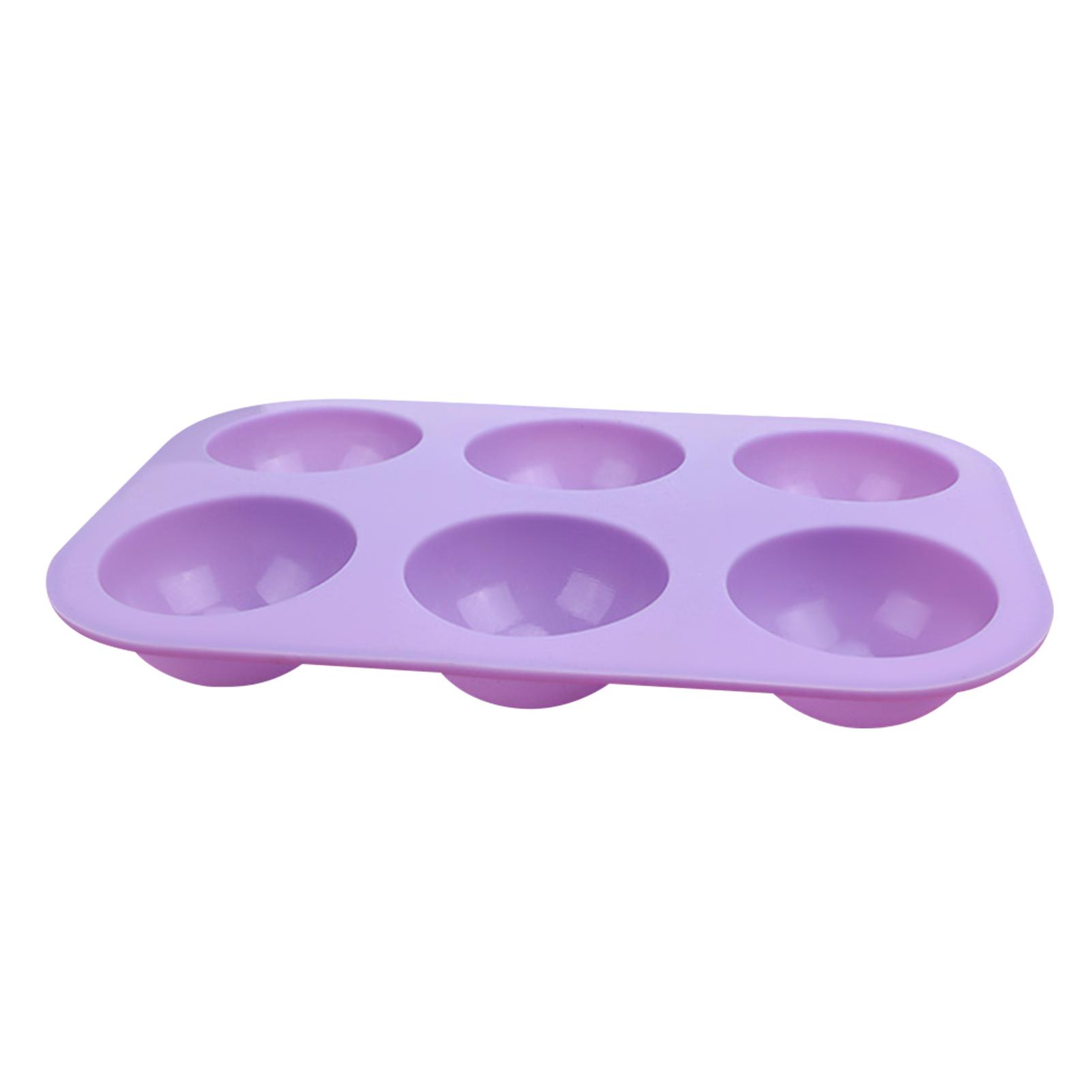 Khuôn Làm Bánh Silicone 6 Hình Dạng